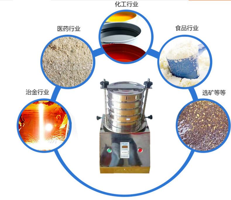 試驗篩機應用